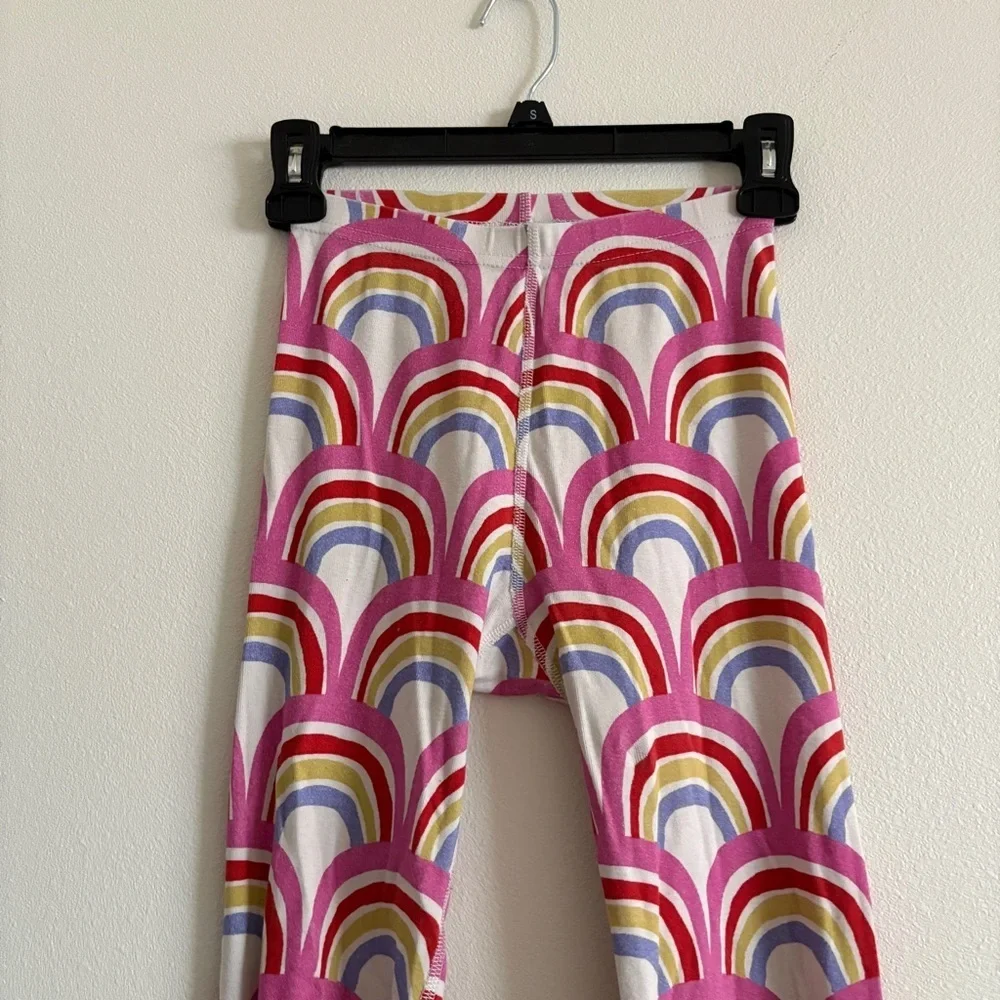 Hannah Anderson HA Long John Pajama Pant Size 10 Hello Rainbow